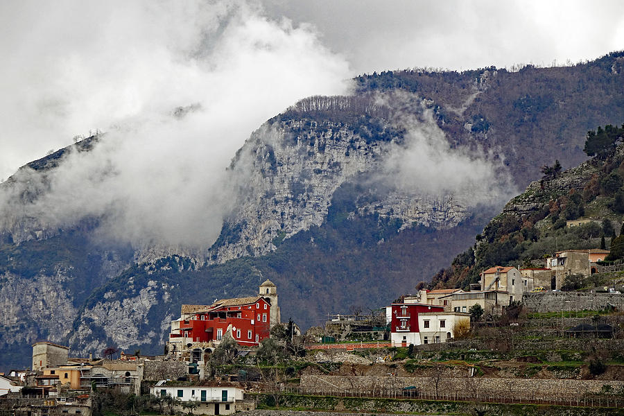 Houses Surrounding the Ravello Italy Area Photograph by Rick Rosenshein