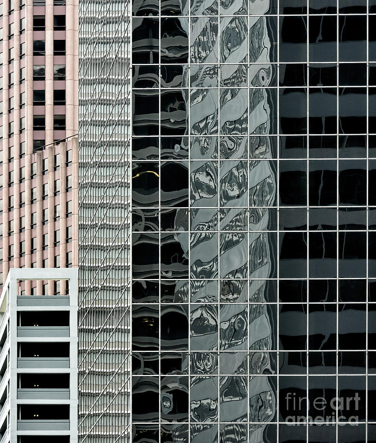 Houston Architecture Photograph by Norman Gabitzsch
