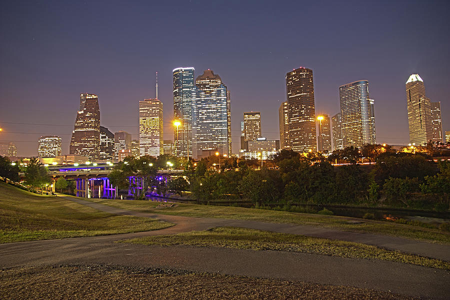 Houston Cityscape1 Photograph by James Woody