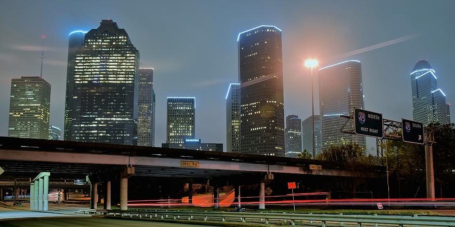 Houston from Below Photograph by Frozen in Time Fine Art Photography