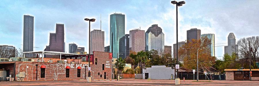 Houston from the Hood Photograph by Frozen in Time Fine Art Photography