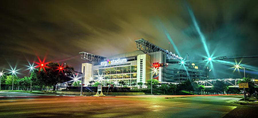 Houston Texas NRG Football Stadium Photograph by Alex Grichenko