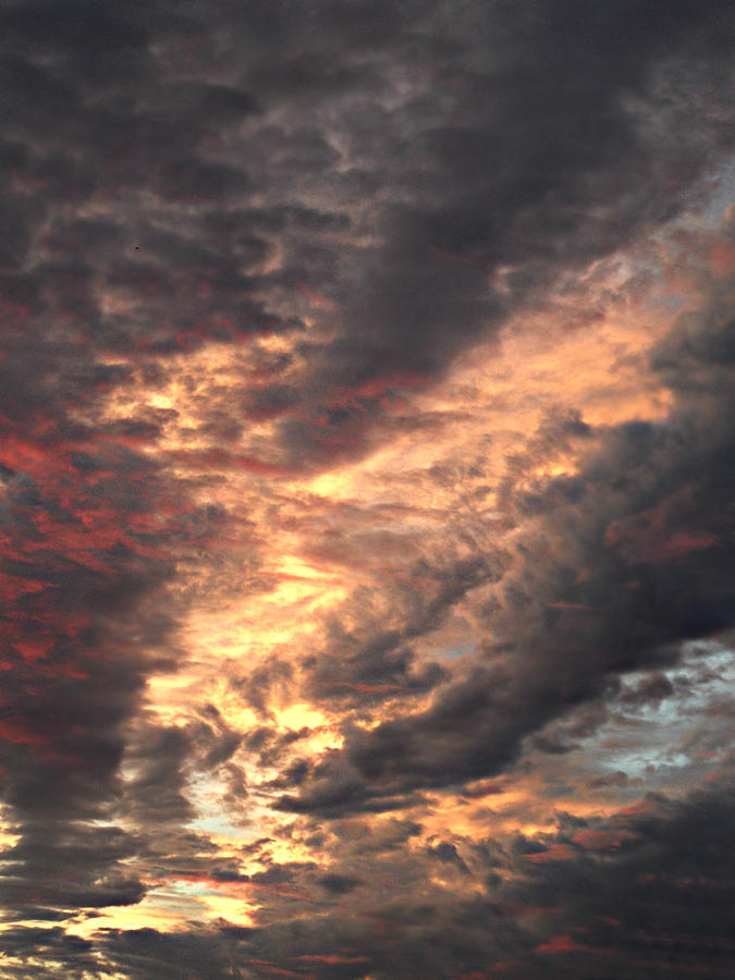 How about them clouds Photograph by Cyryn Fyrcyd