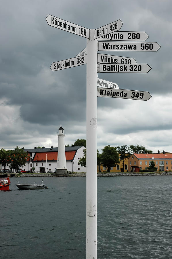 How Far From Karlskrona Sweden to Elsewhere Photograph by Mary Lee Dereske