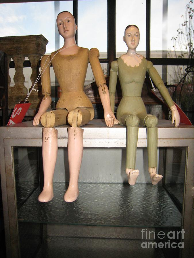 How Much Are Those Dollies in the Window? Photograph by Glenda Zuckerman