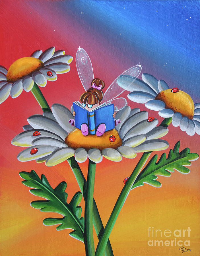 How To Be A Lady #Fairies Painting by Cindy Thornton