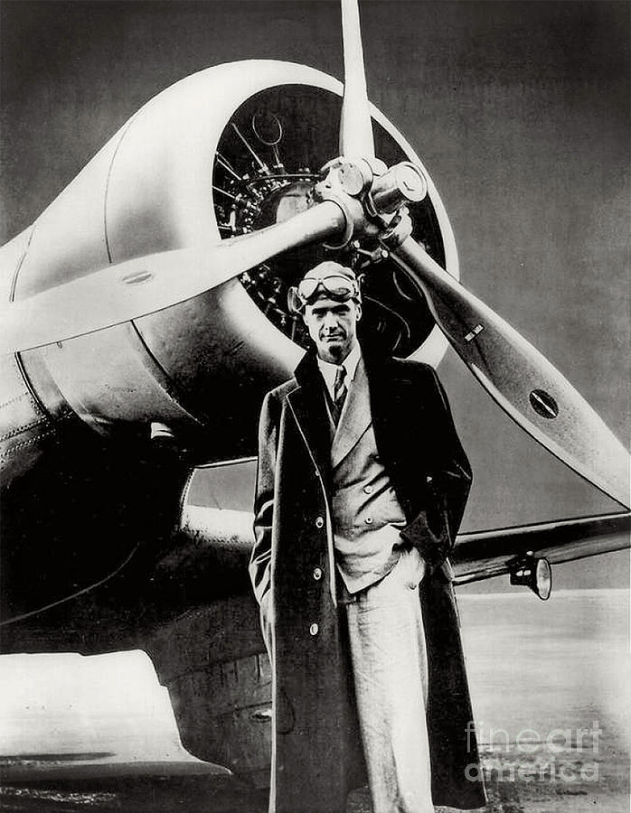 Las Vegas Photograph - Howard Hughes - American Aviator  by Doc Braham