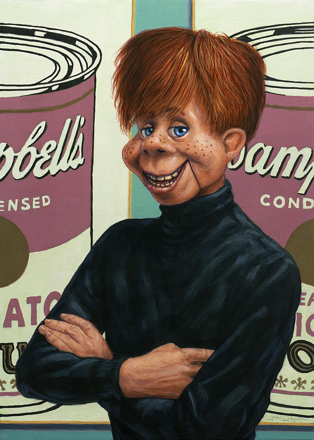 Howdy Andy Doody Painting by James W Johnson