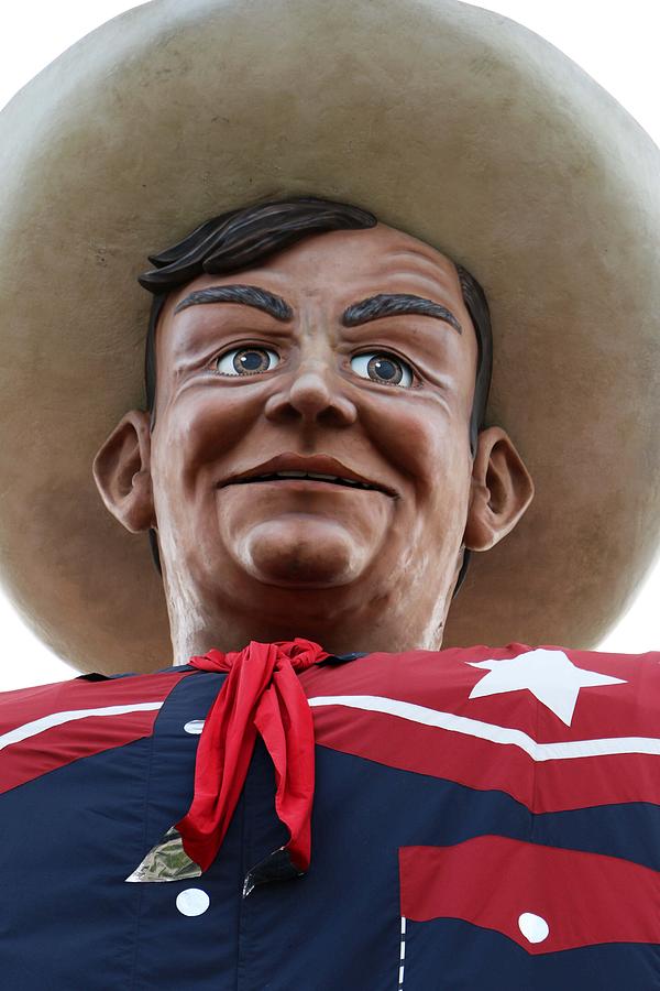 Howdy Folks - Big Tex Portrait 02 Photograph by Pamela Critchlow
