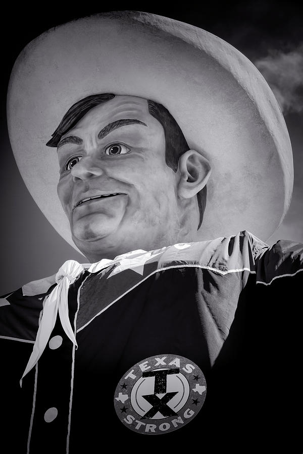 Dallas Photograph - Howdy Folks, Im Big Tex by Stephen Stookey
