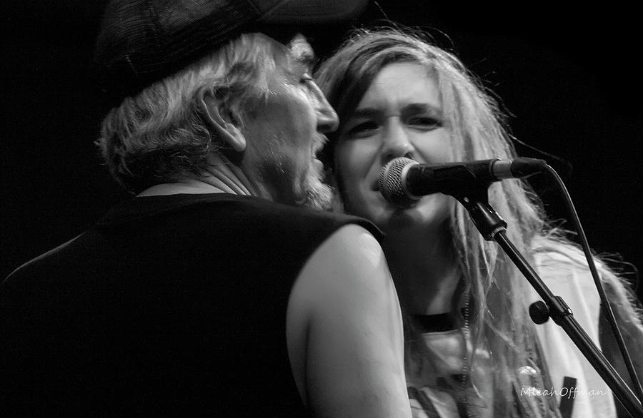 Howe Gelb and Annie Dolan Photograph by Micah Offman