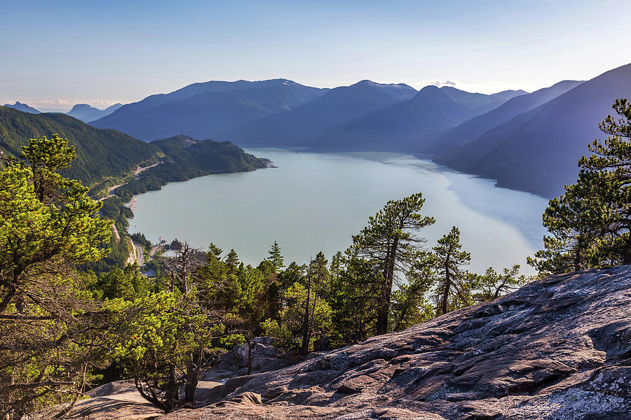 Howe Sound and the Sea to Sky Highway Photograph by Pierre Leclerc Photography