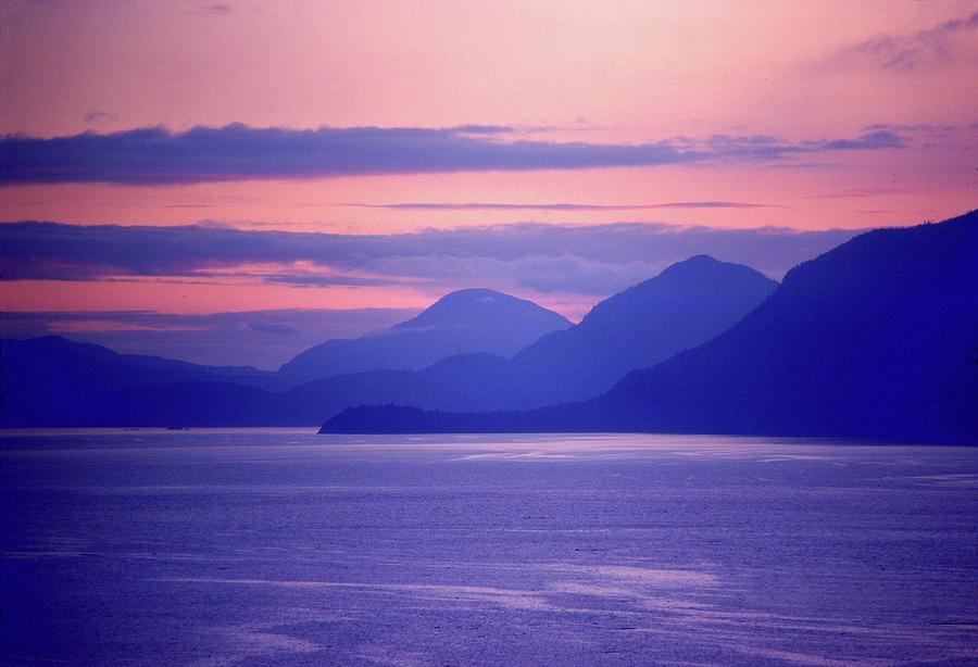 Howe Sound Sunset  Photograph by Lyle Crump
