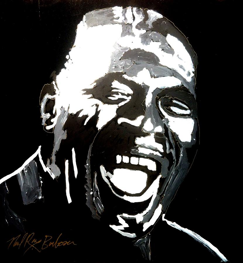 howlin Wolf Painting by Neal Barbosa