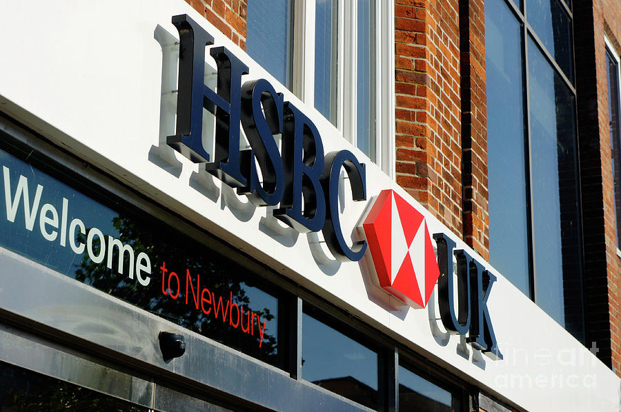 HSBC Bank Newbury Photograph by Tom Gowanlock