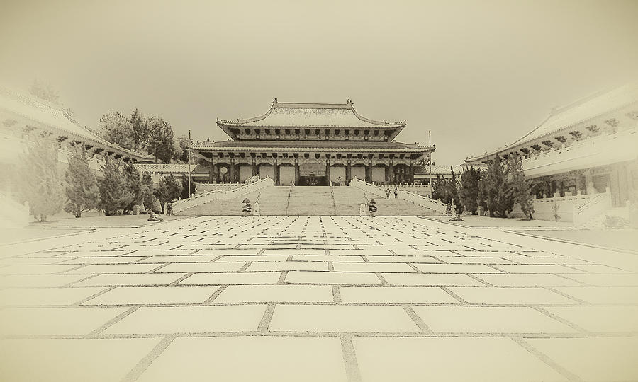 Hsi Lai Temple  Photograph by Joseph Hollingsworth