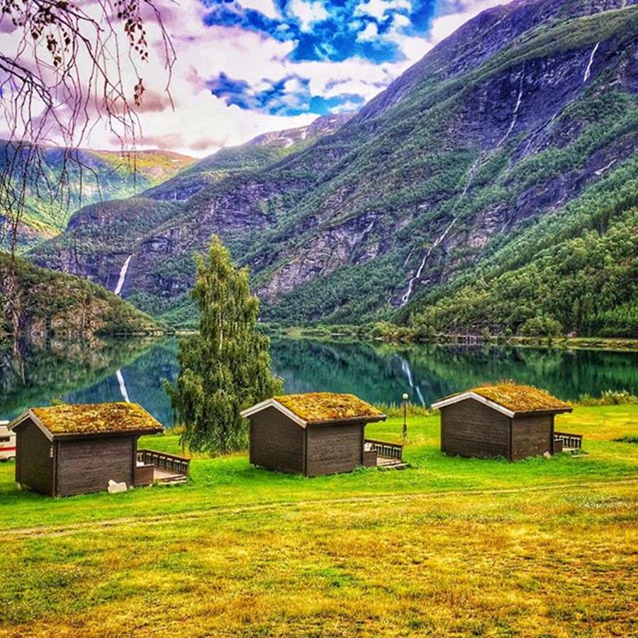 Norwegen Photograph - #hütte #camping #norwegen #hytte by Thomas Lindauer