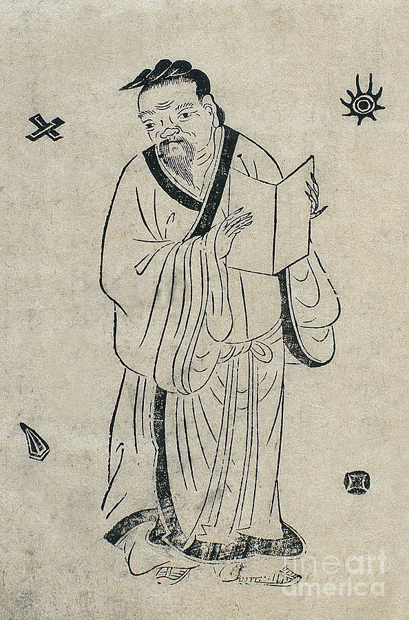 Hua Tuo, Ancient Chinese Physician Photograph by Wellcome Images