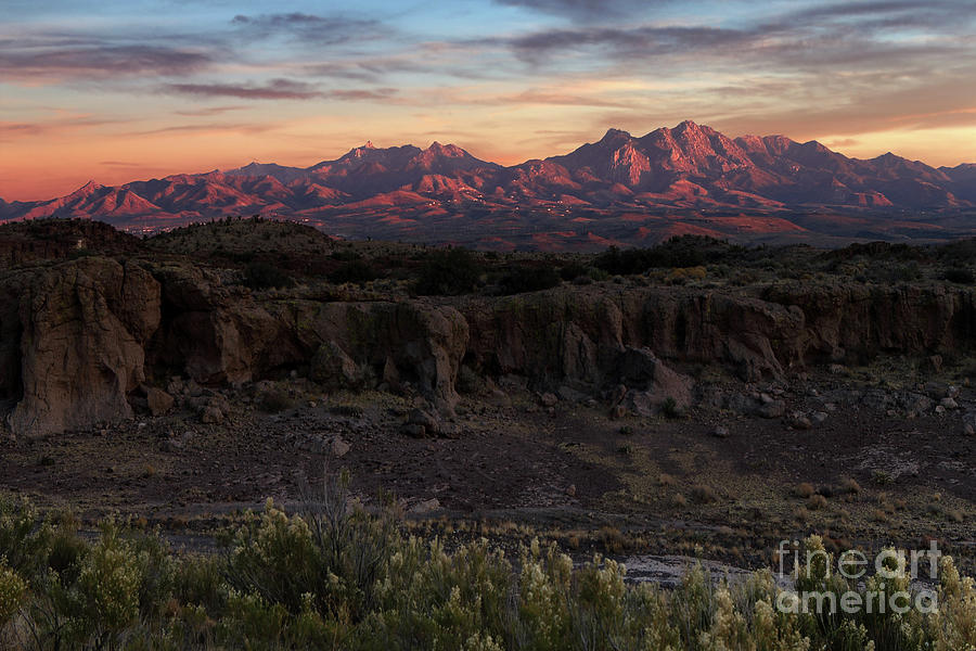 Hualapai Mountains  Photograph by Rick Mann