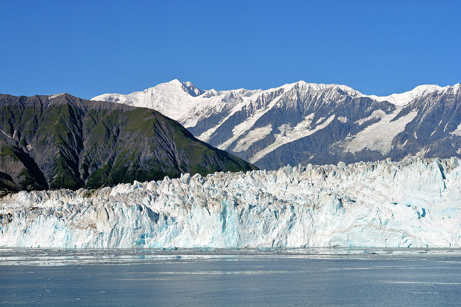 Hubbard Glacier Closeup Photograph by Connie Fox