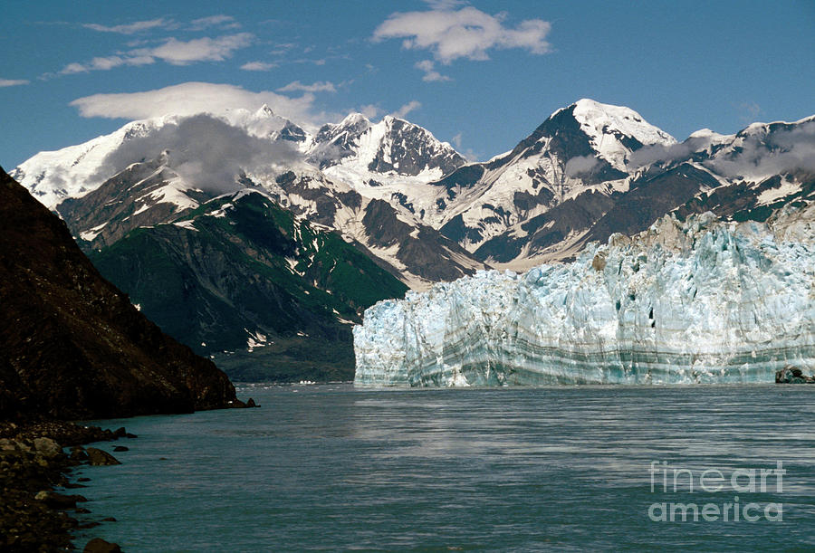 Hubbard Glacier in Russell Fjord Photograph by Ernest Manewal