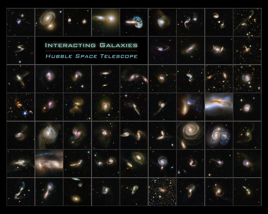 Hubble Galaxy Poster Photograph by Paul W Faust - Impressions of Light