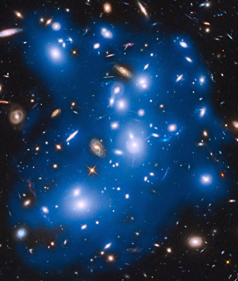 Hubble Sees Ghost Light From Dead Galaxies Photograph by Eric Glaser