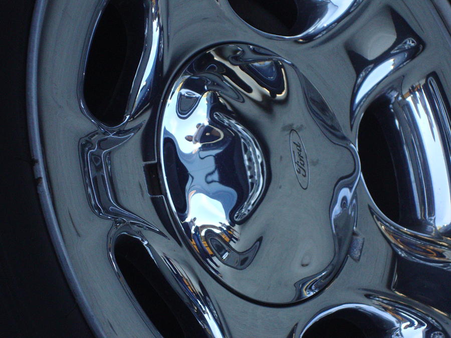 Hubcap 1 Photograph by Stephanie Huber - Fine Art America