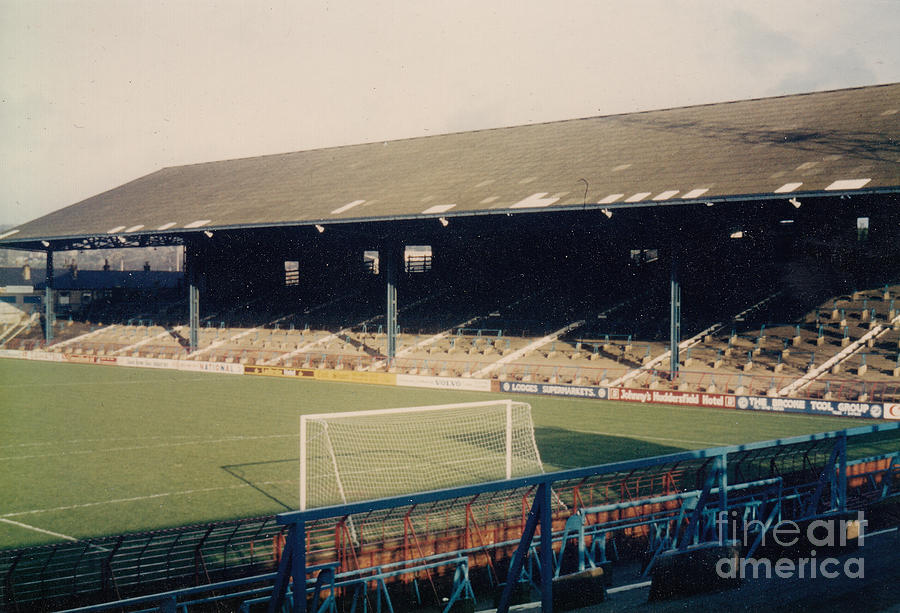 Huddersfield Town - Leeds Road - Popular Terrace 1 - 1970s Photograph by Legendary Football Grounds