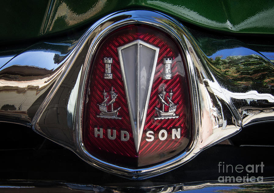 Hudson Hornet Emblem Photograph by Arttography LLC
