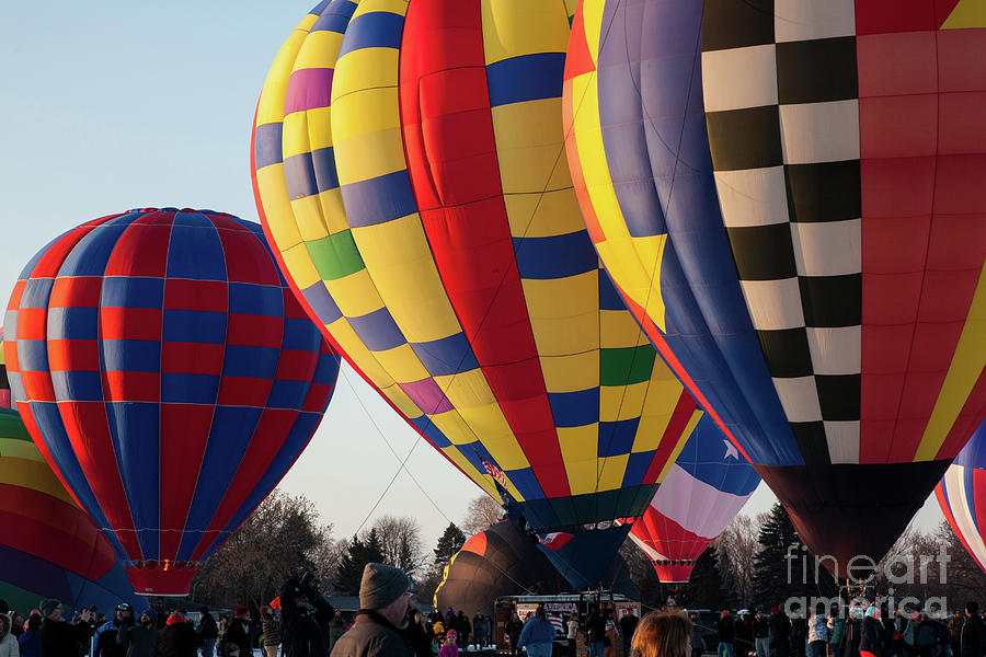 Hudson Hot Air Balloon Festival 2018 Amazing Photograph by Wayne Moran