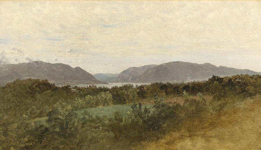 Hudson River Painting by John Frederick Kensett