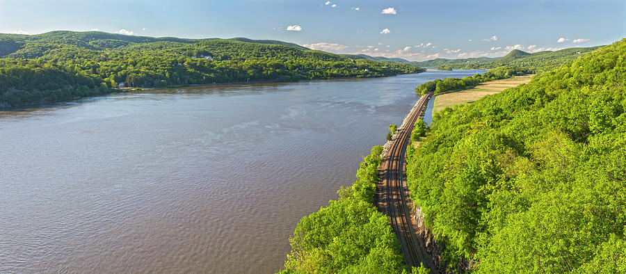 Hudson River Valley Panorama Photograph by Angelo Marcialis