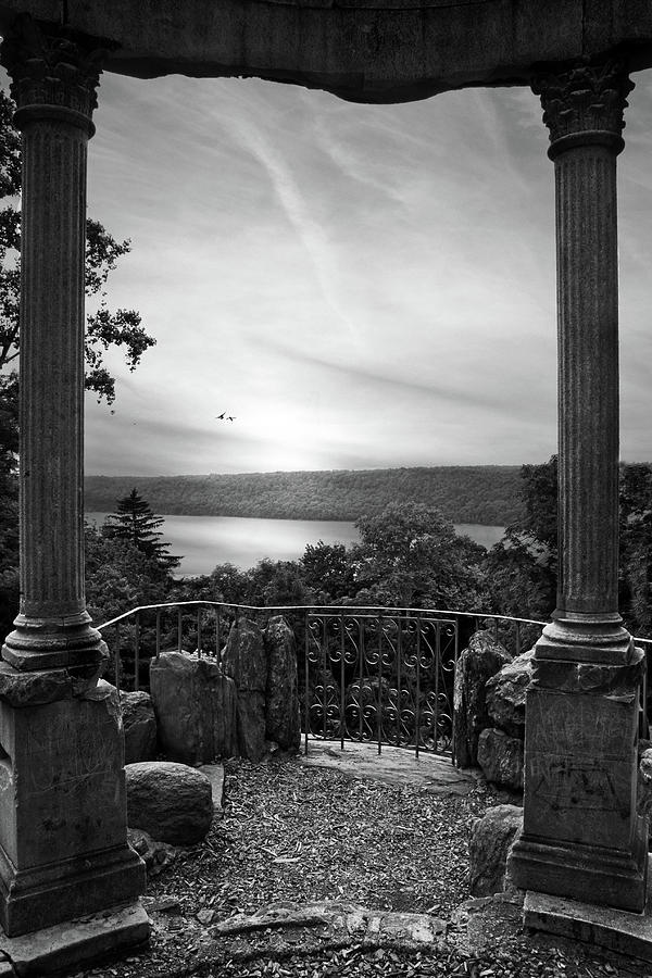 Hudson River Views Monochrome Photograph by Jessica Jenney