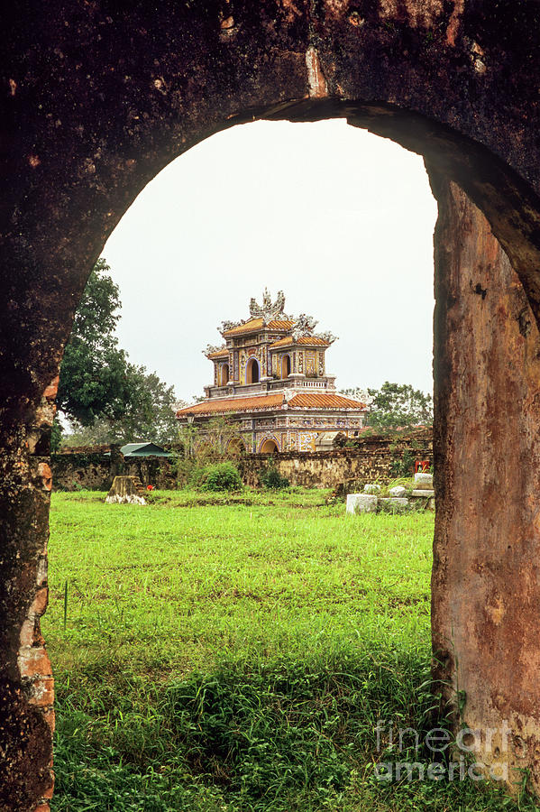 Hue Hien Nhon Gate 03 Photograph by Rick Piper Photography