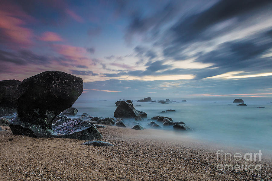 Pebbles Photograph - Hues of dawn by Howard Ferrier