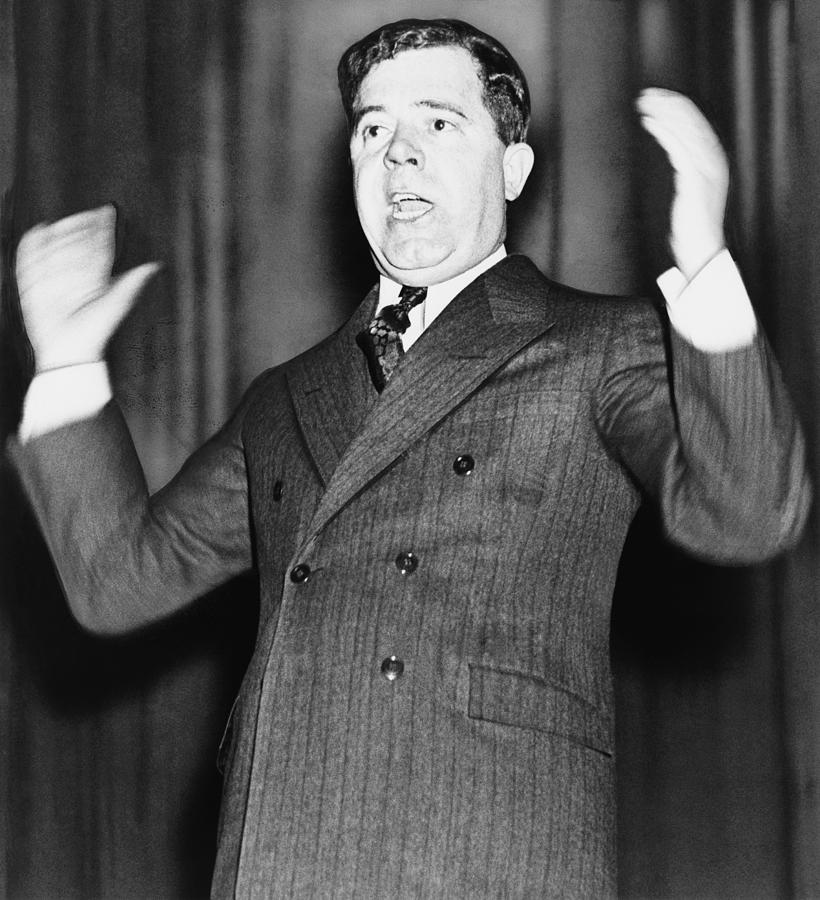 Portrait Photograph - Huey Long - The Kingfish by War Is Hell Store