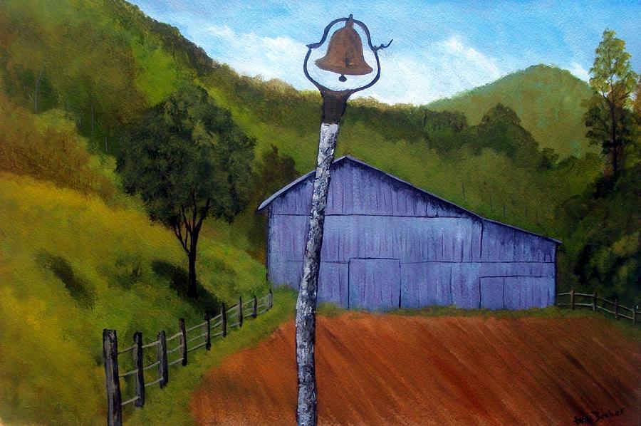 Barn Painting - Huff Barn by Tami Booher Barn Painting - Huff Barn by Tami Booher