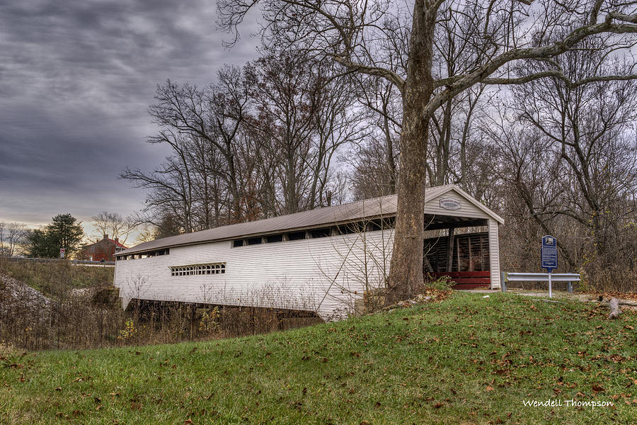 Huffman Mill Covered Bridge #2 Photograph by Wendell Thompson