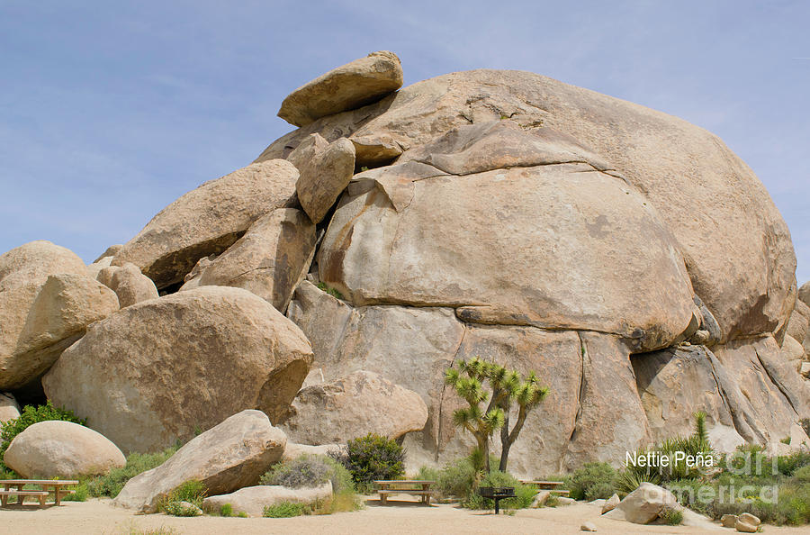 huge boulders