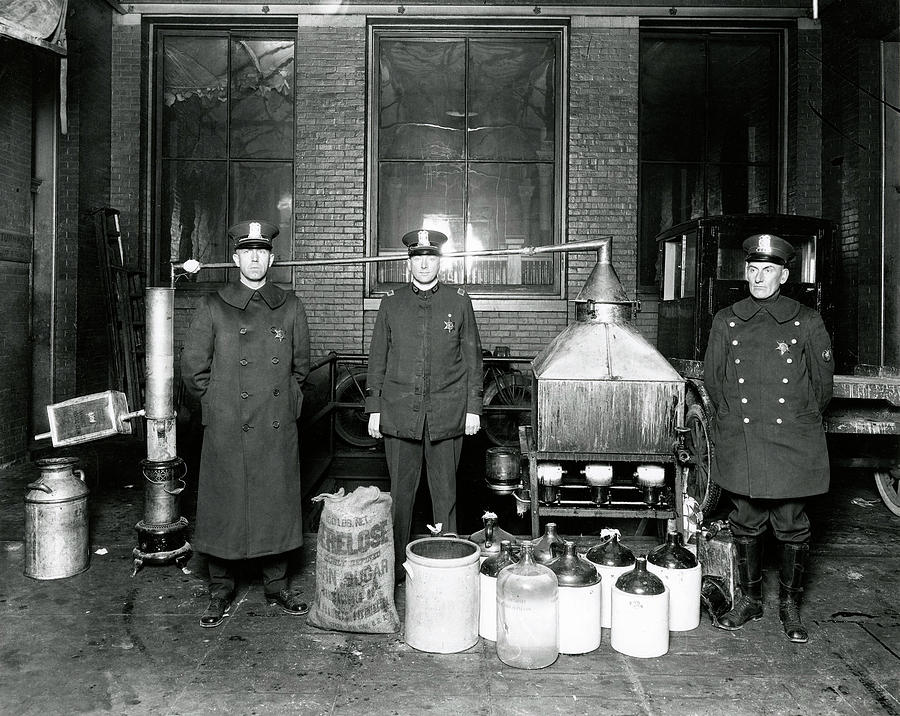 HUGE STILL TAKEN OFFLINE - PROHIBITION C. 1925 Photograph By Daniel ...