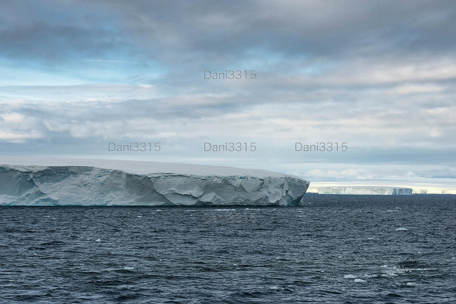 Huge Tabular Icebergs floating Photograph by Visual Arts Gallery | Fine ...