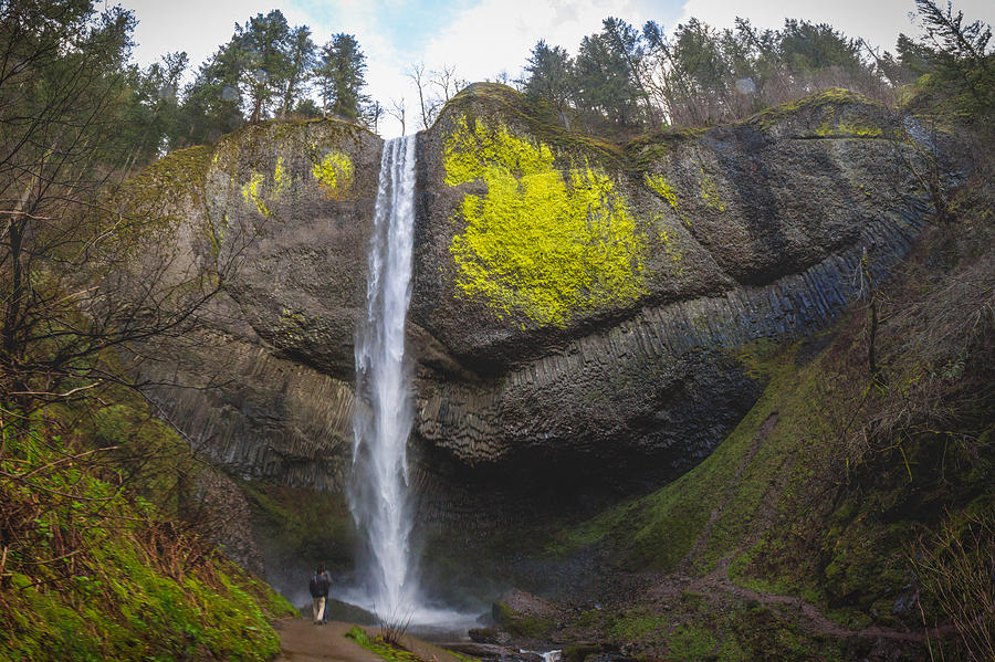 Portland Photograph - Huge Waterfall by Theodore Michael