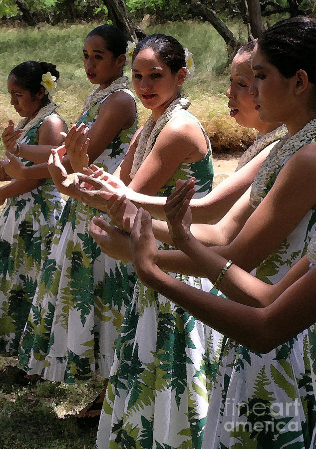 Hula Hands Photograph by James Temple