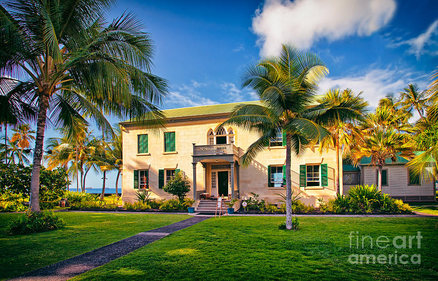 Hulihee Palace, Kona, Big Island Hawaii Photograph by Sam Antonio
