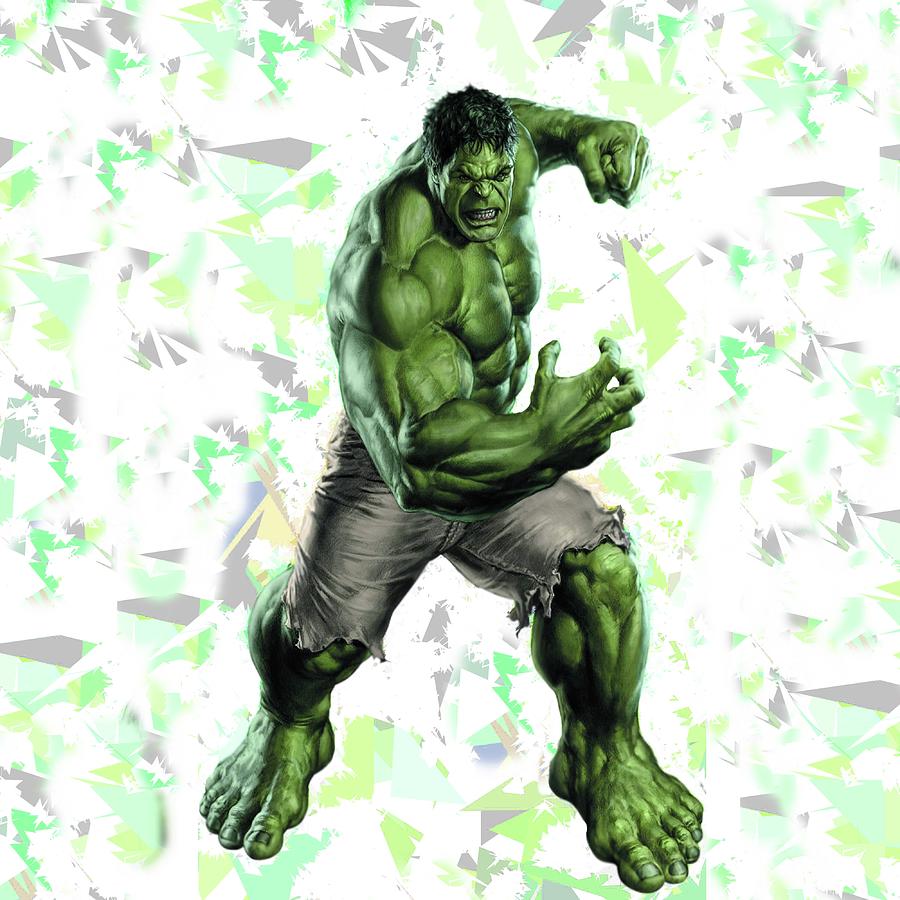 Hulk Splash Super Hero Series Mixed Media by Movie Poster Prints
