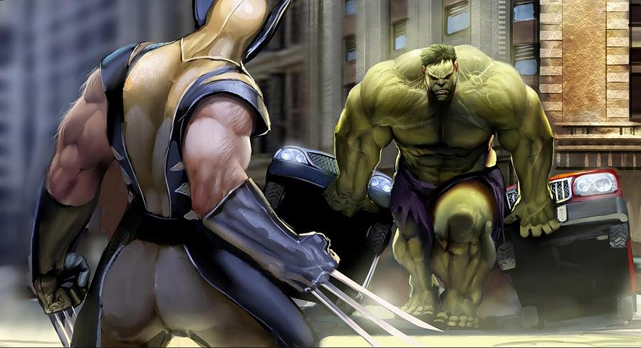 Hulk Digital Art - Hulk by Super Lovely
