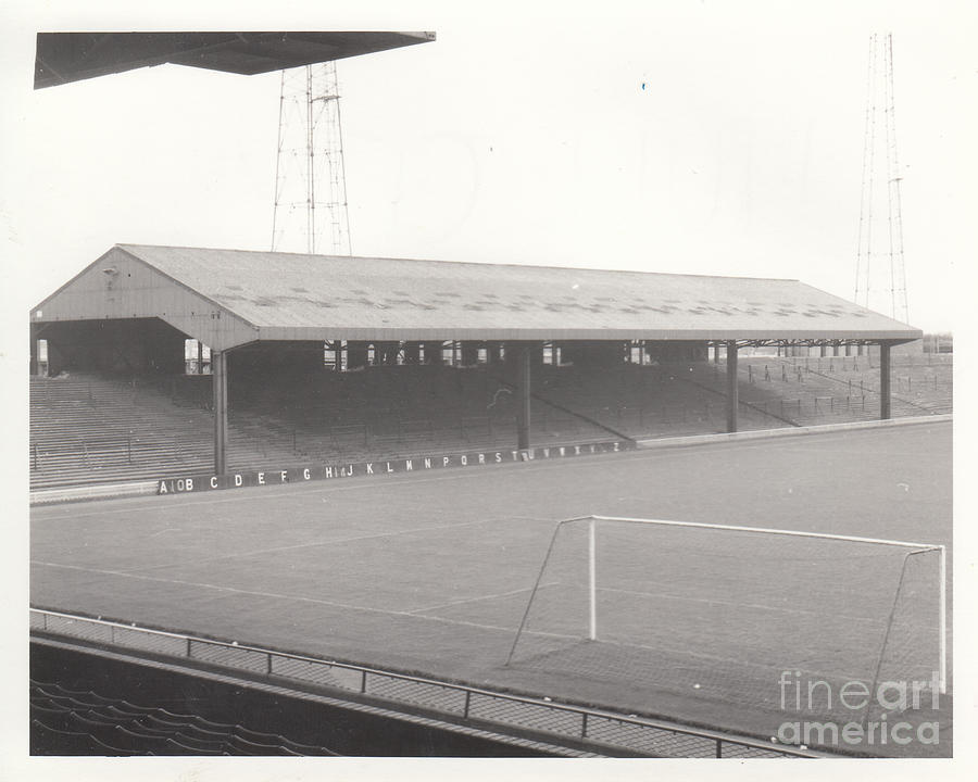 Hull City - Boothferry Park - East Stand Railway 1 - 1969 Photograph by Legendary Football Grounds