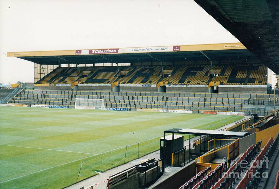 Hull City - Boothferry Park - South Stand 3 - July 1997 Photograph by Legendary Football Grounds