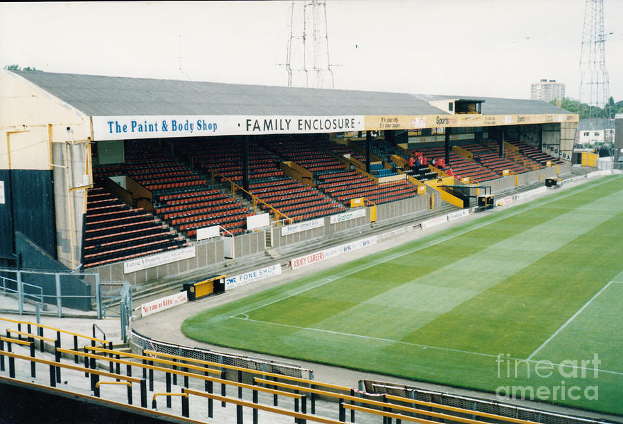 Hull City - Boothferry Park - West Stand 3 - July 1997 Photograph by ...